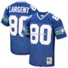 Mens Mitchell And Ness Steve Largent Royal Seattle Seahawks 1985 Authentic Throwback Retired Player Jersey