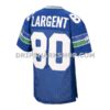 Mens Mitchell And Ness Steve Largent Royal Seattle Seahawks 1985 Authentic Throwback Retired Player Jersey