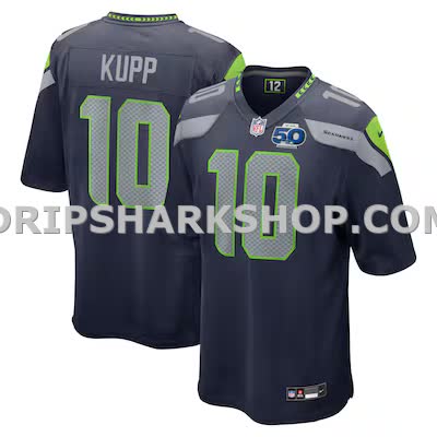 Mens Nike Cooper Kupp College Navy Seattle Seahawks Team 50th Season Game Jersey