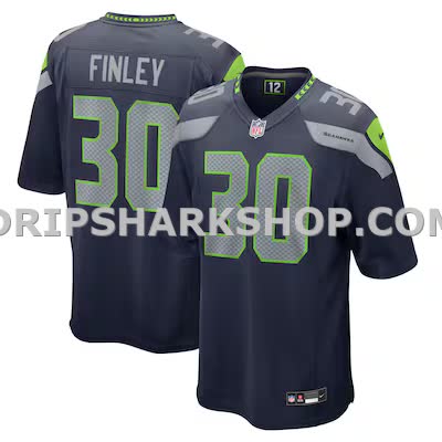Mens Nike Aj Finley College Navy Seattle Seahawks Team Game Jersey