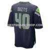 NFL297457G06-f8bb6d Mens Nike Robbie Ouzts College Navy Seattle Seahawks Team Game Jersey