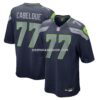 Mens Nike Bryce Cabeldue College Navy Seattle Seahawks Team Game Jersey