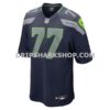 Mens Nike Bryce Cabeldue College Navy Seattle Seahawks Team Game Jersey