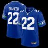 Mens Nike Rashid Shaheed Royal Seattle Seahawks Alternate Game Jersey