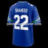Mens Nike Rashid Shaheed Royal Seattle Seahawks Alternate Game Jersey