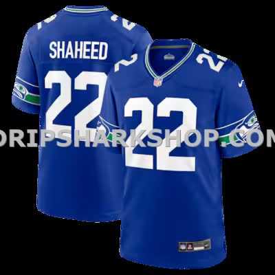 Mens Nike Rashid Shaheed Royal Seattle Seahawks Alternate Game Jersey