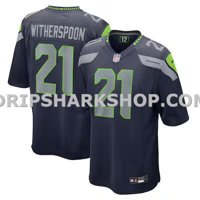 Mens Nike Devon Witherspoon College Navy Seattle Seahawks Game Jersey