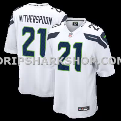 Mens Nike Devon Witherspoon White Seattle Seahawks Game Jersey