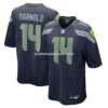 Mens Nike Sam Darnold College Navy Seattle Seahawks Team Game Jersey