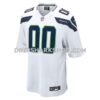 Mens Nike White Seattle Seahawks Custom Game Jersey