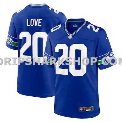 Mens Nike Julian Love Royal Seattle Seahawks Alternate Game Jersey
