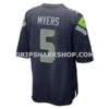 NFL29b8caG06-54e8fe Mens Nike Jason Myers College Navy Seattle Seahawks Game Jersey