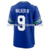 Mens Nike Kenneth Walker Iii Royal Seattle Seahawks Throwback Player Game Jersey