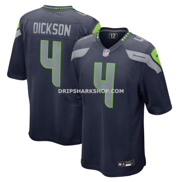 Mens Nike Michael Dickson College Navy Seattle Seahawks Game Jersey