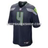 Mens Nike Michael Dickson College Navy Seattle Seahawks Game Jersey