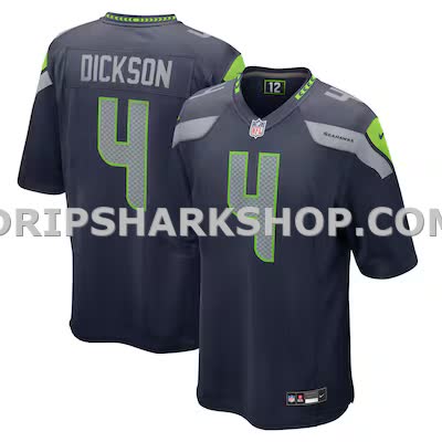 Mens Nike Michael Dickson College Navy Seattle Seahawks Game Jersey