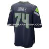 Mens Nike Josh Jones College Navy Seattle Seahawks Team Game Jersey