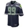 Mens Nike Leonard Williams College Navy Seattle Seahawks Game Jersey