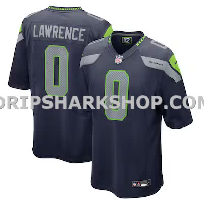 Mens Nike Demarcus Lawrence College Navy Seattle Seahawks Team Game Jersey