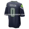 Mens Nike Tyrel Dodson College Navy Seattle Seahawks Game Jersey
