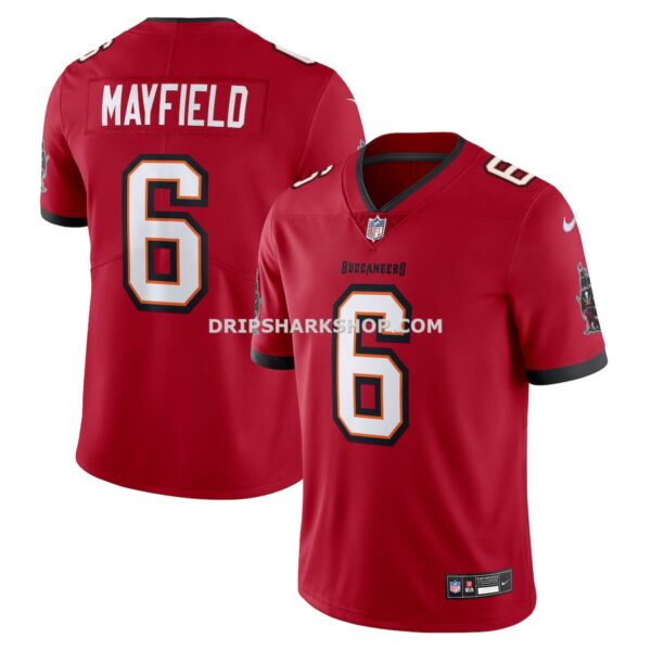 Mens Nike Baker Mayfield Red Tampa Bay Buccaneers Vapor Untouchable Limited Jersey