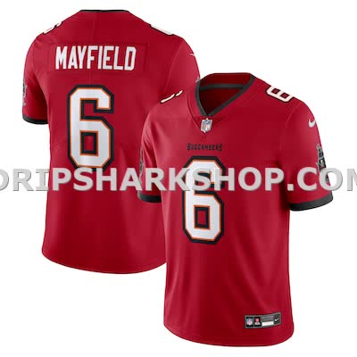Mens Nike Baker Mayfield Red Tampa Bay Buccaneers Vapor Untouchable Limited Jersey