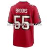Mens Nike Derrick Brooks Red Tampa Bay Buccaneers Retired Player Game Jersey