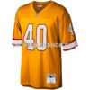 Mens Mitchell And Ness Mike Alstott Orange Tampa Bay Buccaneers Big And Tall 1996 Retired Player Replica Jersey Pi499500
