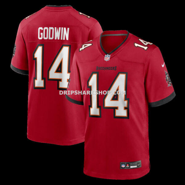 Mens Nike Chris Godwin Red Tampa Bay Buccaneers Game Jersey