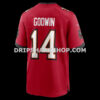 Mens Nike Chris Godwin Red Tampa Bay Buccaneers Game Jersey