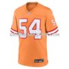 Mens Nike Lavonte David Orange Tampa Bay Buccaneers Throwback Game Jersey