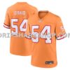 Mens Nike Lavonte David Orange Tampa Bay Buccaneers Throwback Game Jersey