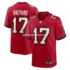 Mens Nike Sterling Shepard Red Tampa Bay Buccaneers Team Game Jersey