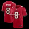 NFL3012d3G04-fd9a28 Mens Nike Sirvocea Dennis Red Tampa Bay Buccaneers Game Jersey