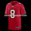 NFL3012d3G05-c52c82 Mens Nike Sirvocea Dennis Red Tampa Bay Buccaneers Game Jersey
