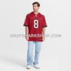 NFL3012d3G10-7b01c4 Mens Nike Sirvocea Dennis Red Tampa Bay Buccaneers Game Jersey