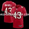 NFL301979M01-bd3be3 Mens Nike Chris Braswell Red Tampa Bay Buccaneers Game Jersey