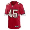 Mens Nike Deion Jones Red Tampa Bay Buccaneers Team Game Jersey