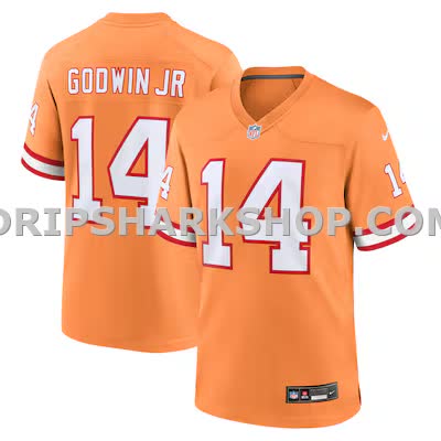 Mens Nike Chris Godwin Jr Orange Tampa Bay Buccaneers Alternate Game Player Jersey