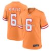 Mens Nike Baker Mayfield Orange Tampa Bay Buccaneers Throwback Game Jersey