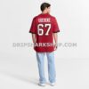 NFL30261aG11-5c6da3 Mens Nike Luke Goedeke Red Tampa Bay Buccaneers Game Player Jersey