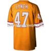 Mens Mitchell And Ness John Lynch Orange Tampa Bay Buccaneers Legacy Replica Jersey Pi3604000