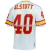 Mens Mitchell And Ness Mike Alstott White Tampa Bay Buccaneers Legacy Replica Jersey Pi4401000