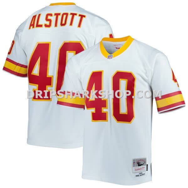 Mens Mitchell And Ness Mike Alstott White Tampa Bay Buccaneers Legacy Replica Jersey Pi4401000