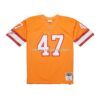 Mens Mitchell And Ness John Lynch Orange Tampa Bay Buccaneers 1993 Legacy Replica Jersey