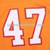 Mens Mitchell And Ness John Lynch Orange Tampa Bay Buccaneers 1993 Legacy Replica Jersey