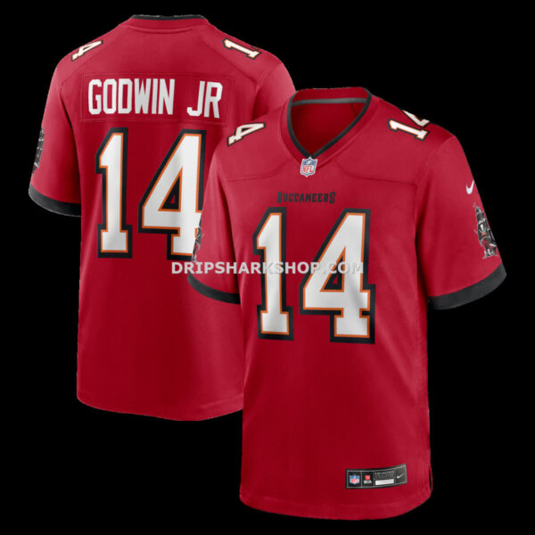NFL302efbG04-0a0da3 Mens Nike Chris Godwin Jr Red Tampa Bay Buccaneers Game Player Jersey
