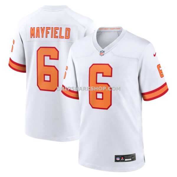 NFL302f81G04-3b57e6 Mens Nike Baker Mayfield White 76 Tampa Bay Buccaneers Player Game Jersey