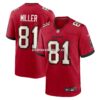 NFL3033a8G04-f6ca47 Mens Nike Ryan Miller Red Tampa Bay Buccaneers Team Game Jersey