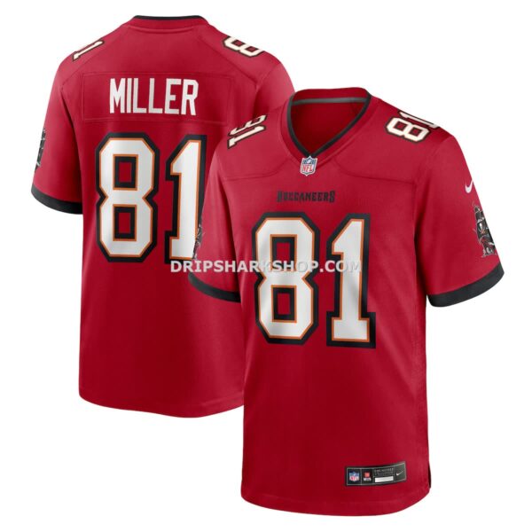 NFL3033a8G04-f6ca47 Mens Nike Ryan Miller Red Tampa Bay Buccaneers Team Game Jersey